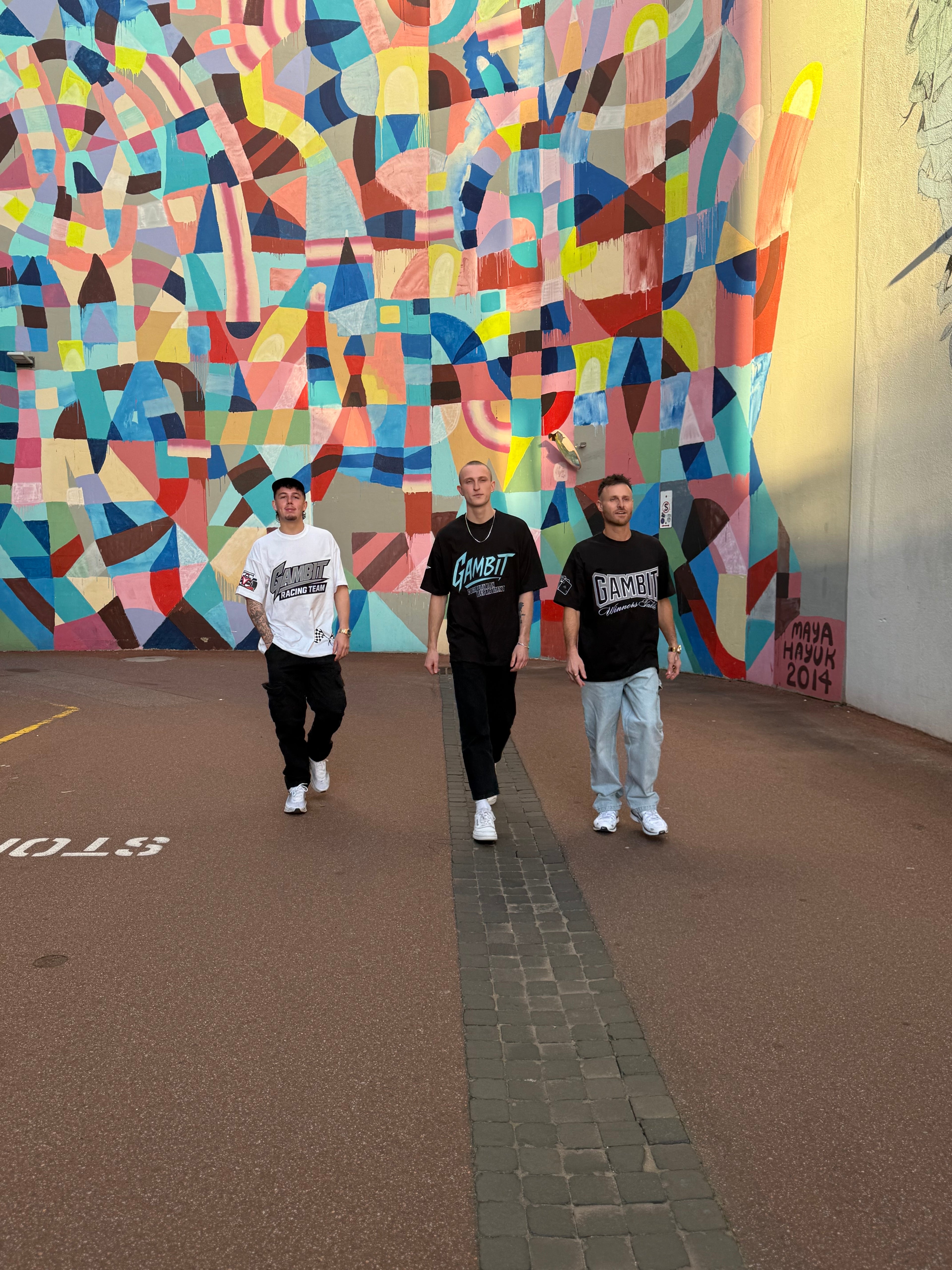 Black Oversized tee- The Winners Table